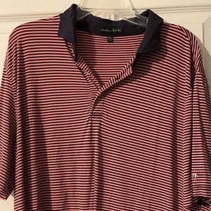 Navy and Coral Southern Pointe Polo